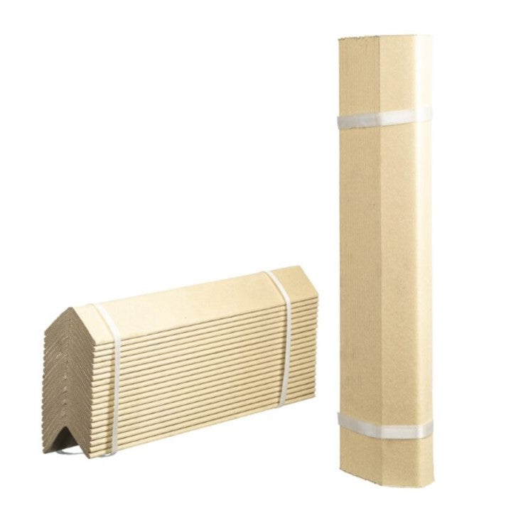 Cardboard Corner Board - Brown, 50mm x 50mm x 4mm x 500mm (Per 20 Boards/Pack)