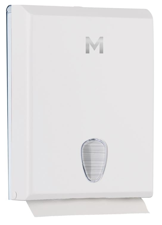 Compact Towel Dispenser - White, 400 Sheet Capacity (1)