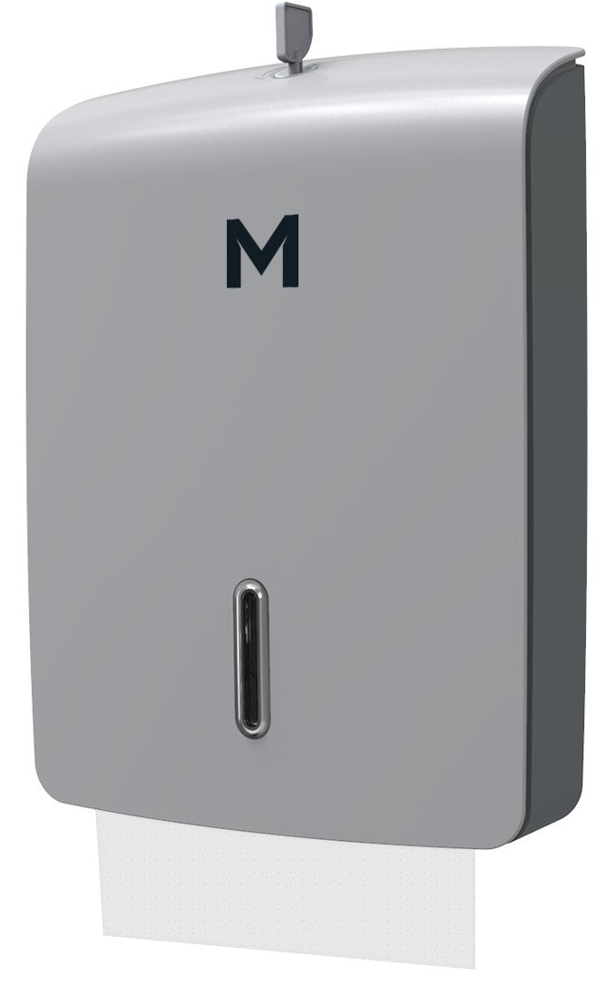 Tall Slimfold Towel Dispenser - Silver, 600 Sheet Capacity (Per Each)