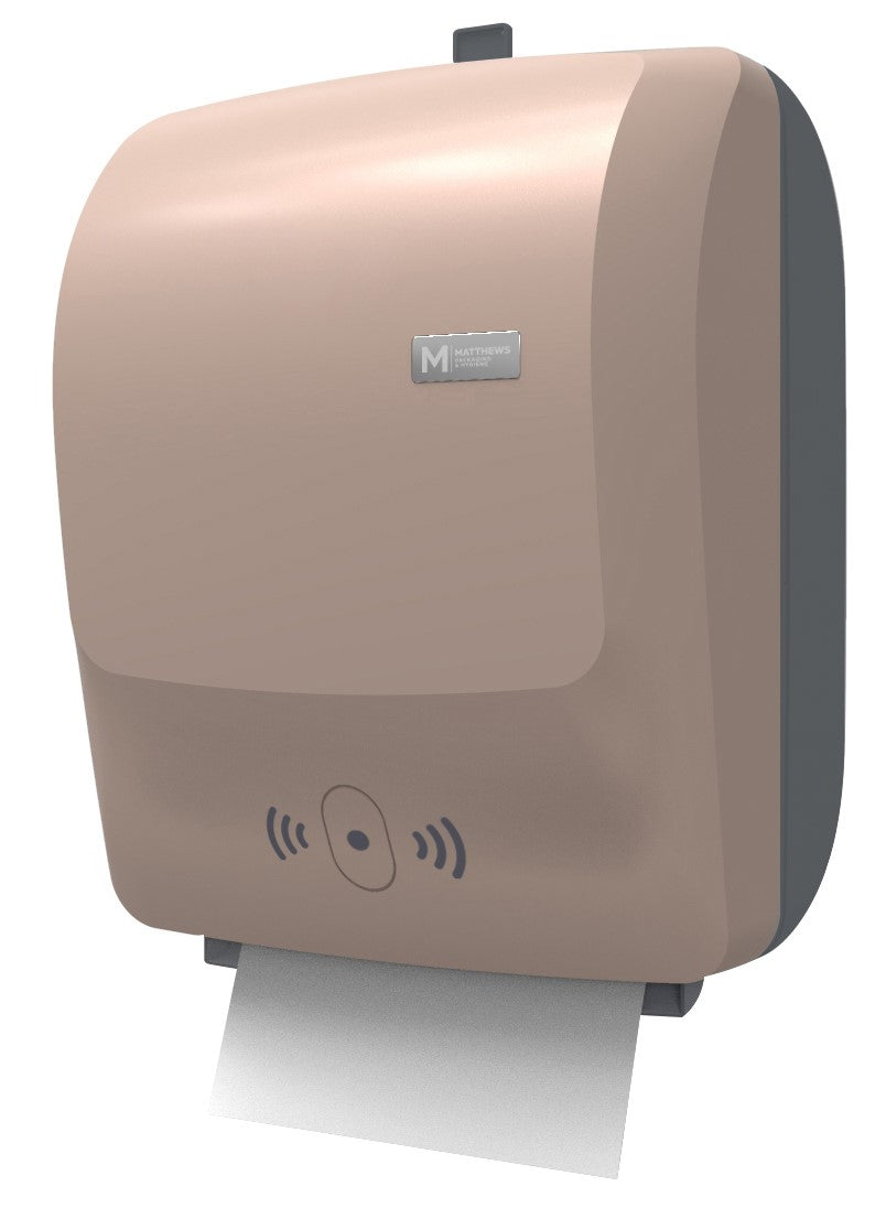 Automatic Cut Roll Feed Dispenser - Gold, 1 Roll Capacity (Per Each)
