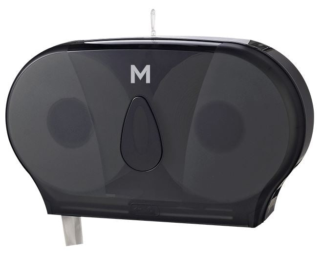 Double Jumbo Roll Dispenser - Black, 2 Roll Capacity (Per Each)