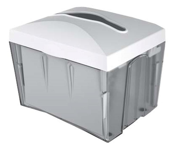 Tabletop Napkin Dispenser - White, 500 Sheet Capacity (Per Each)