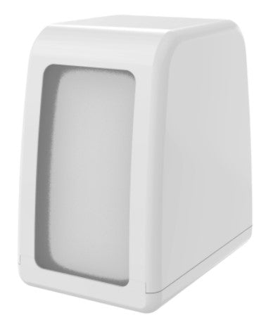 Tall Compact Napkin Dispenser - White, 250 Sheet Capacity (Per Each)