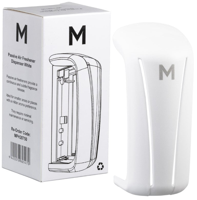 Passive Air Freshener Dispenser - White, Fits Tower Refills (Per Each)