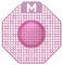 Scented Enzyme Block Urinal Screen - Pink, Mango (10) + Plastic Glove