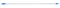 Aluminium Mop Handle - Blue, 25mm x 1500mm (Per Each)