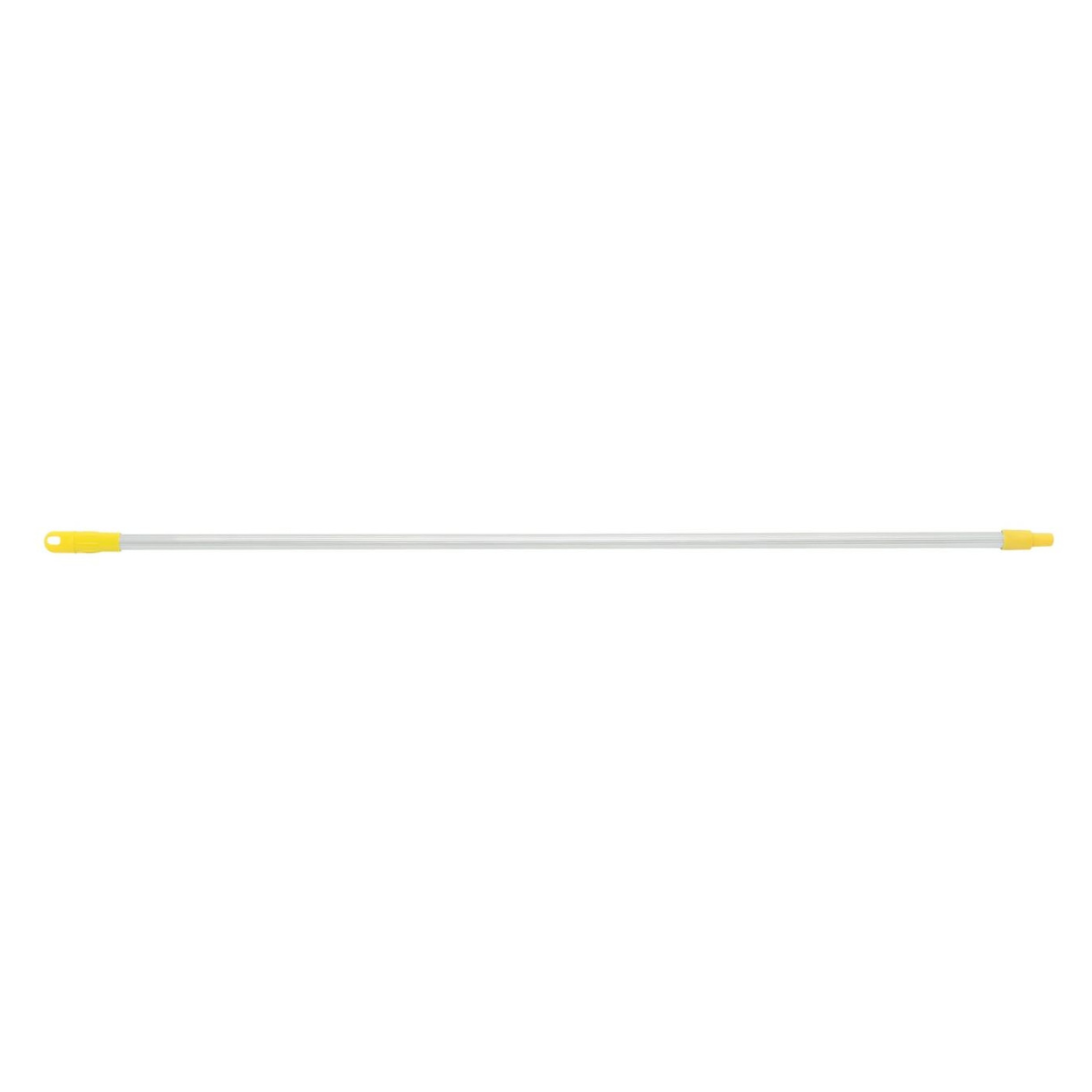 Aluminium Mop Handle - Yellow, 25mm x 1500mm (Per Each)