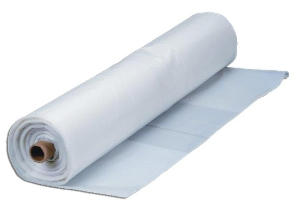 SWS Polyethylene Sheet - Clear, 4m x 50m x 125mu (Per Roll)
