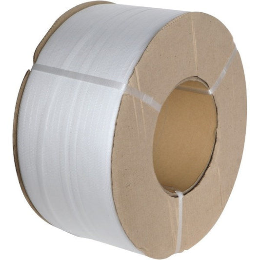 PP Machine Strapping Band - Clear, 12mm x 3000m x 0.65mm, 120kgf (Per Roll)