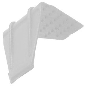 HD Polypropylene Corner Protectors - White, 32mm, 60mm x 50mm (Per 1000 Units/Box)