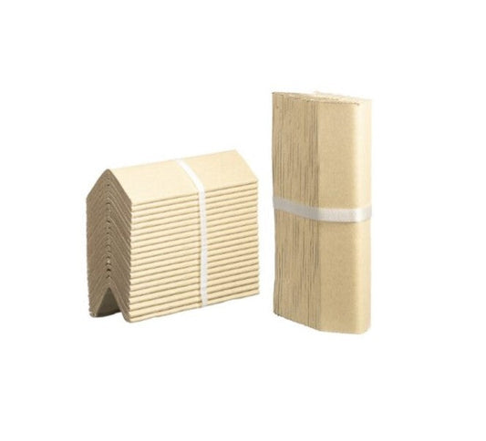 Cardboard Corner Board - Brown, 50mm x 50mm x 4mm x 250mm (Per 20 Boards/Pack)