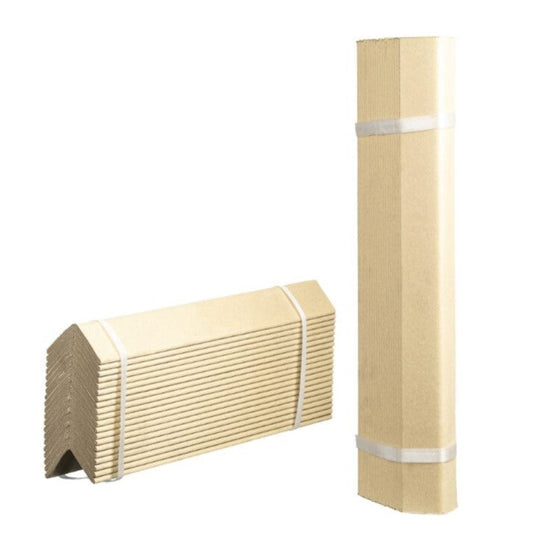 Cardboard Corner Board - Brown, 50mm x 50mm x 4mm x 500mm (Per 20 Boards/Pack)