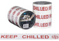 Message Tape Keep Chilled - White/Red, 48mm x 100m x 50mu (Per Roll)