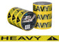 Message Tape Heavy - Yellow/Black, 48mm x 100m x 50mu (Per Roll)