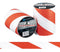 PVC Floor Marking Tape - White/Red, 48mm x 33m x 150mu (Per Roll)