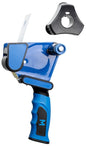 Pistol Grip Magnet Dual Tape Dispenser - Blue/Black, 76mm + 25mm Core / 48mm Wide (Per Each)