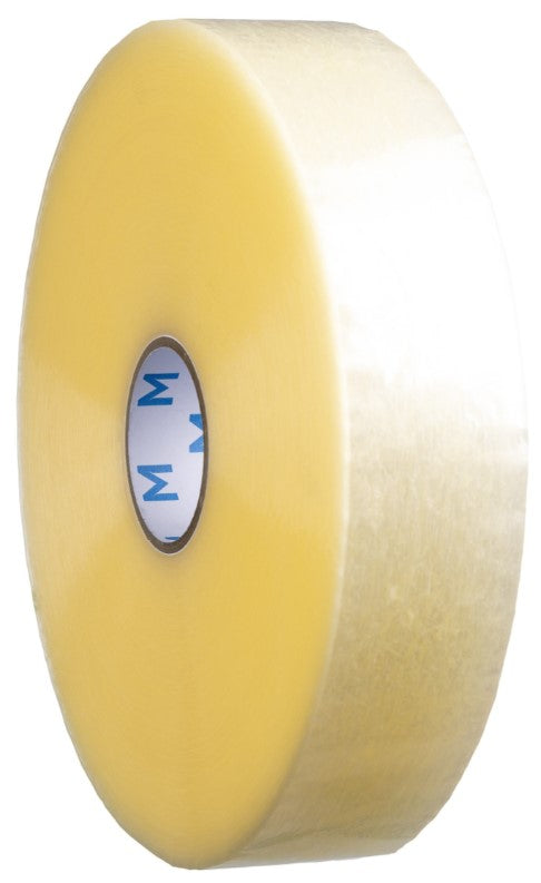 Acrylic Machine Packaging Tape - Clear, 72mm x 1500m x 55mu (Per Roll)