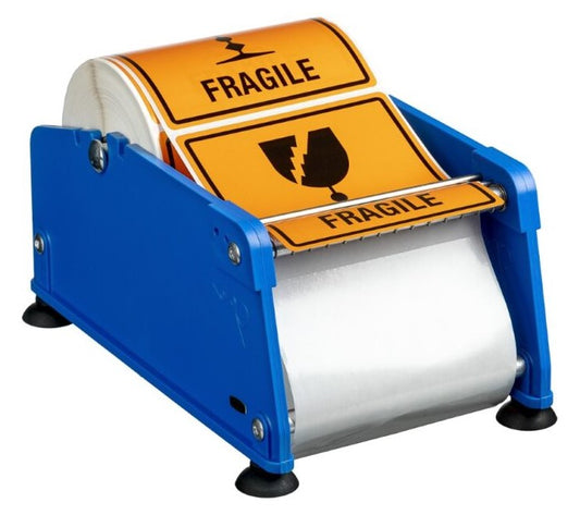 Adhesive Label Dispenser - Blue, 100mm Width (Per Each)