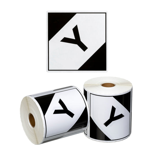 DG Label Limited Quantity Airfreight - White/Black, 99mm x 99mm (Per Roll)