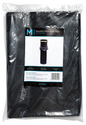 FP Recycled Coffee Waste Bags - Black, 330mm x 925mm x 80mu (Per 25 Bags/Pack)