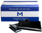 FP Recycled Bin Liner w/Handles 80L - Black, 800mm x 1000mm x 30mu (Per 300 Bags/Box)