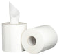 Centre Feed Paper Towel - White, 210mm x 300m, 1 Ply, 25gsm, FSC Mix® (Per 6 Rolls/Pack)