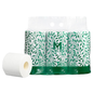Recycled Unwrapped Toilet Tissue Boxed - White, 2 Ply, 400 Sheets, 12 Pack, FSC Recycled® (Per 48 Rolls/Box)