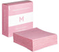Antibacterial Textile Wipes - Pink, 400mm x 400mm, 140gsm (Per Pack)