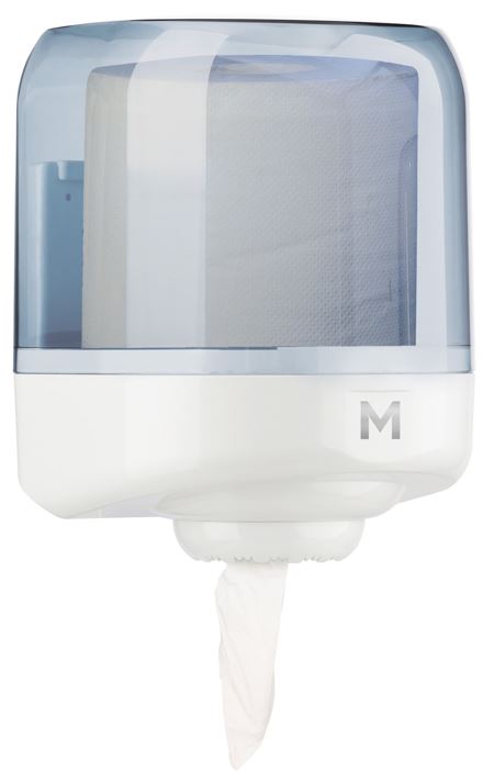 Centre Feed Dispenser - Transparent, 1 Roll Capacity (Per Each)