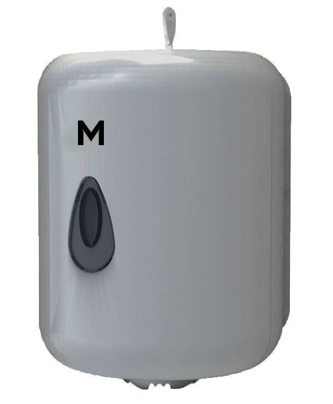 Centre Feed Towel Dispenser - Silver, 1 Roll Capacity (Per Each)