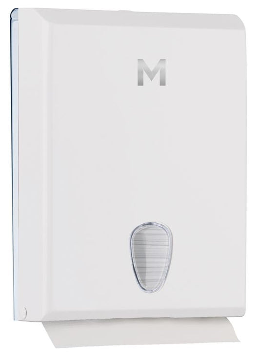 Compact Towel Dispenser - White, 400 Sheet Capacity (1)