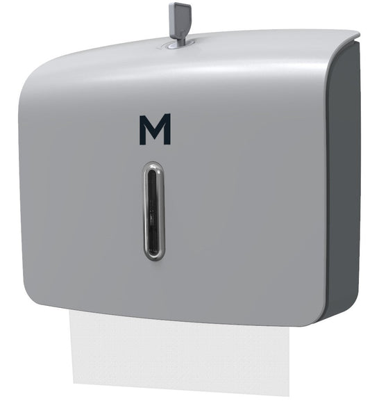 Mini Slimfold Towel Dispenser - Silver, 300 Sheet Capacity (Per Each)