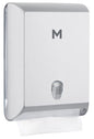 Interfold Towel Dispenser - Silver, 700 Sheet Capacity (Per Each)
