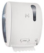 Manual Roll Feed Dispenser - White, 1 Roll Capacity (Per Each)
