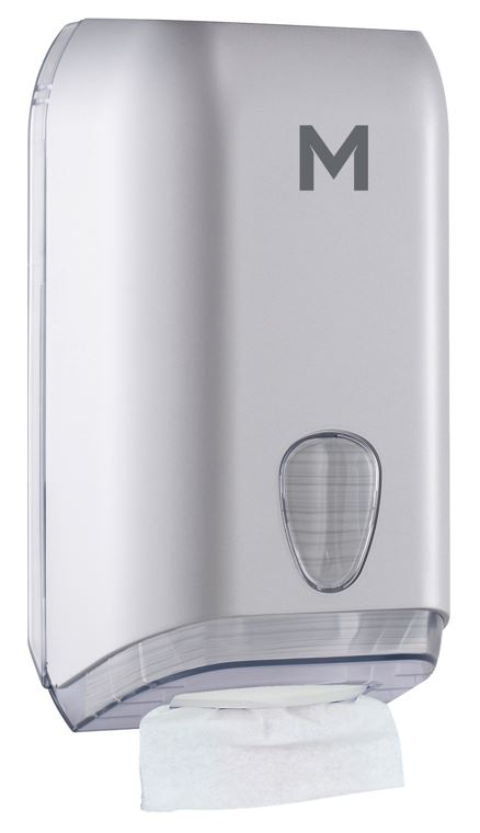 Interleave Toilet Tissue Dispenser - Silver, 700 Sheet Capacity (Per Each)