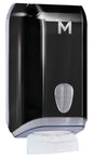 Interleave Toilet Tissue Dispenser - Black, 700 Sheet Capacity (Per Each)