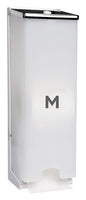 Vertical Toilet Roll Dispenser - White, 3 Roll Capacity (Per Each)