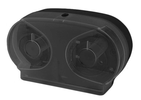 Household Toilet Roll Dispenser - Black, 40mm Core Size (Per Each)