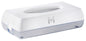 Flat Tissue Dispenser - White, 100 Sheet Capacity (Per Each)