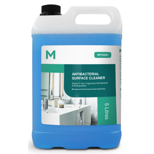 Antibacterial Surface Cleaner - Blue, 5L Refill Bottle (Per Bottle)