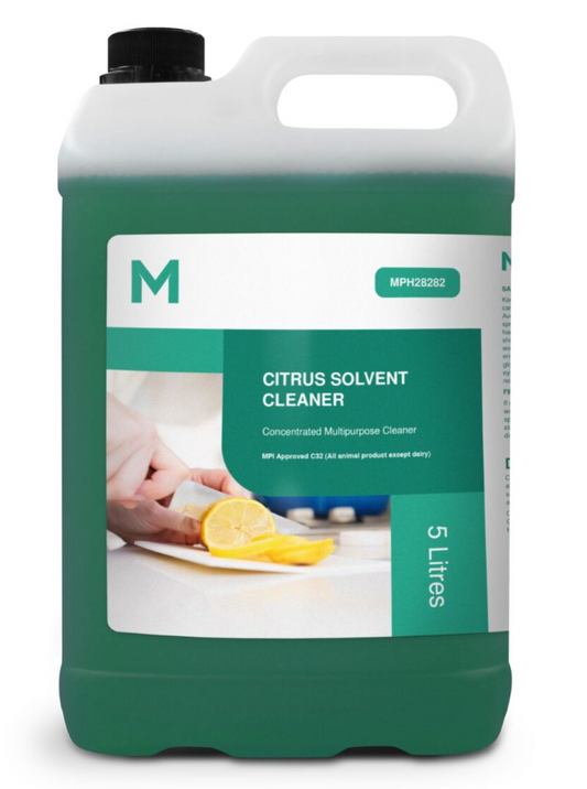 Citrus Solvent Cleaner - Clear, 5L Refill Bottle (Per Bottle)