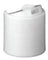 Household Disc Top Cap - White, 28/410 Neck (Per Each)