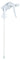 Industrial Spray Trigger - White, 28/400 Neck (Per Each)