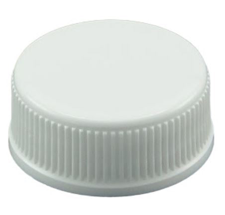 Industrial Jerry Can Screw Top - White, 38/410 Neck (Per Cap)