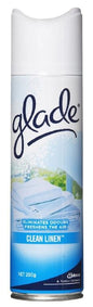 Manual Aerosol Air Freshener - Clean Linen, 200g (Per Can)