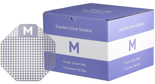 Scented Urinal Screen - Purple, Ocean Mist (Per Screen)