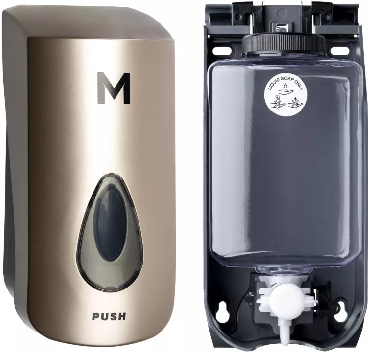 Liquid Wall Dispenser - Gold, 1000ml Capacity (Per Each)
