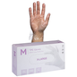 TPE Embossed Gloves Powder Free - Clear, XL, 240mm Cuff, 2.0g (Per 2000 Gloves/Box)