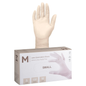 Latex Examination Gloves Powder Free - White, S, 240mm Cuff, 6.0g (Per 1000 Gloves/Box)