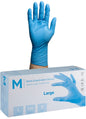 Nitrile Long Cuff Examination Gloves Powder Free - Blue, L, 300mm Cuff, 6.0g (Per 1000 Gloves/Box)